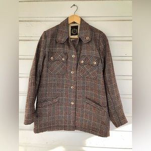 Vintage Alpine Guide (The International Collection) Plaid Jacket Size Medium